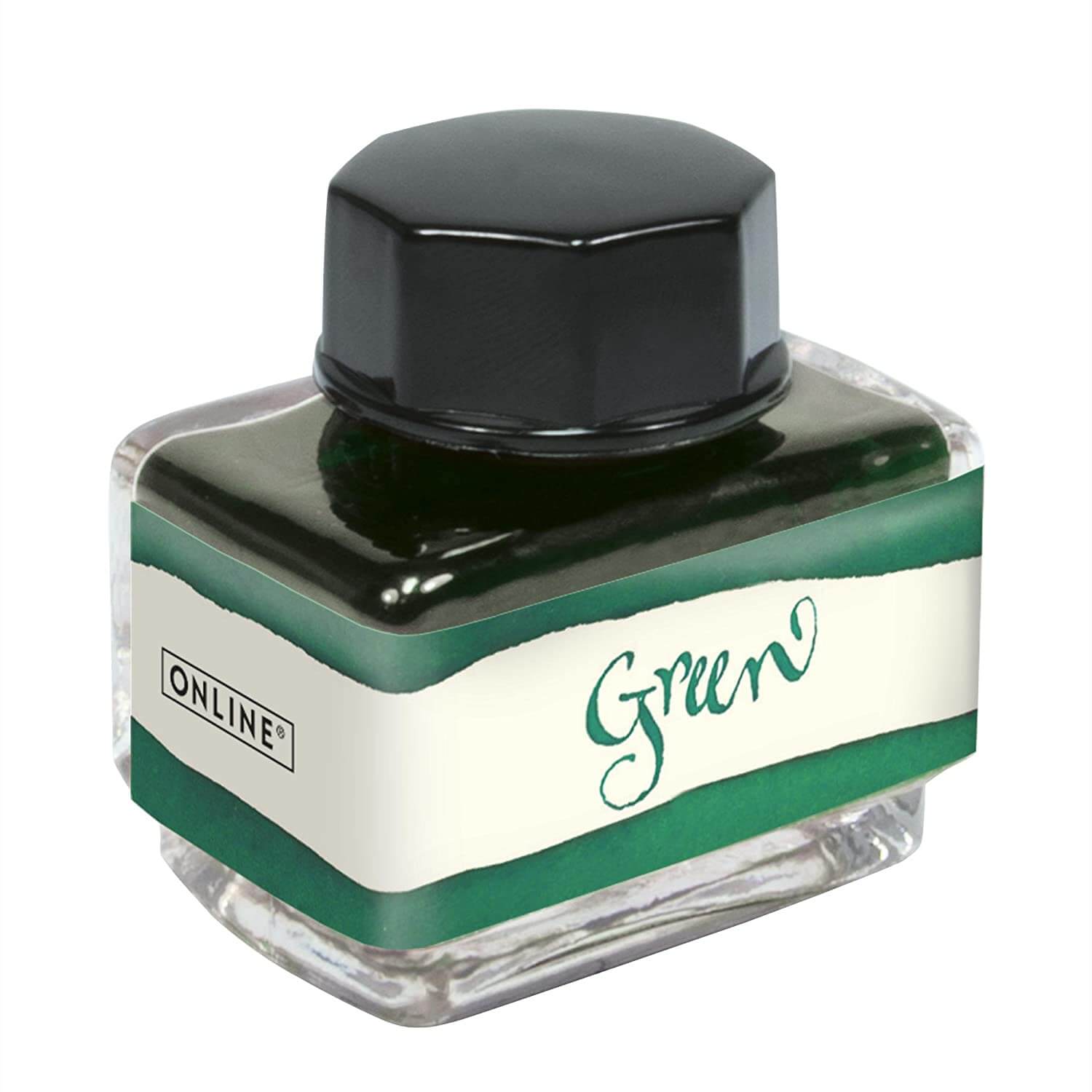 Calimara cerneala Online Inspiration Line, 15 ml, verde smarald Calimara cerneala Online Inspiration Line, 15 ml, verde smarald